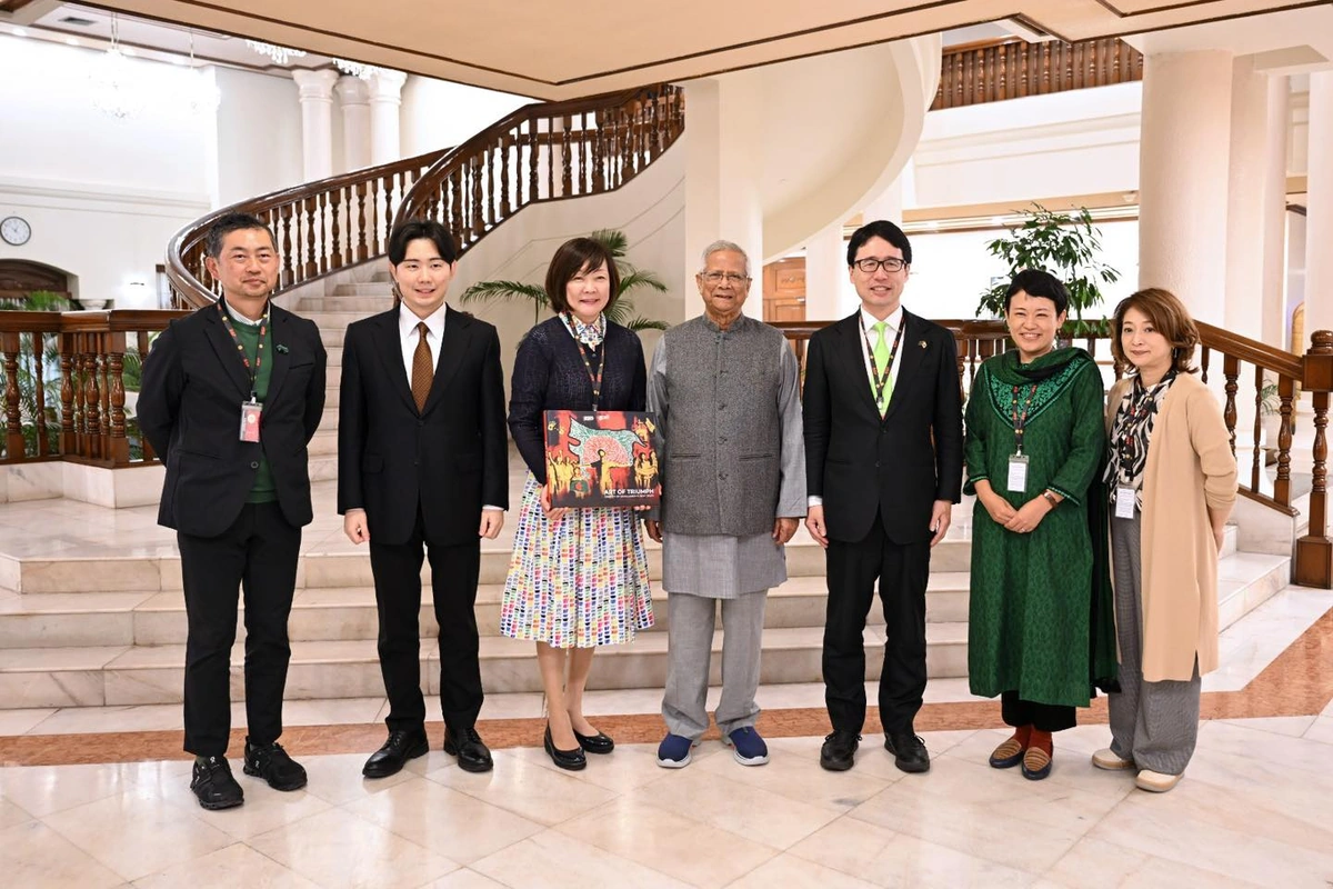 Dr. Yunus Shares Post-Election Plans After Meeting Aki Abe