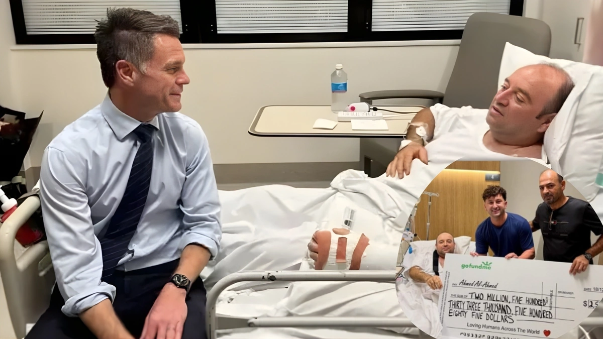 Australia’s ‘Bondi Hero’ Handed $1.65 Million from Fundraising