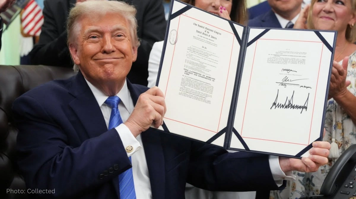 Trump Signs $70 Billion Immigration Enforcement Bill After Fierce Democratic Standoff