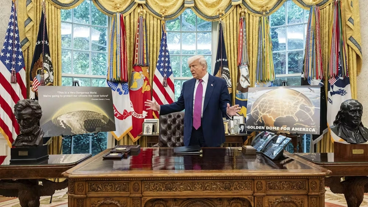 Trump’s ‘Golden Dome’ missile shield marks one year with little progress