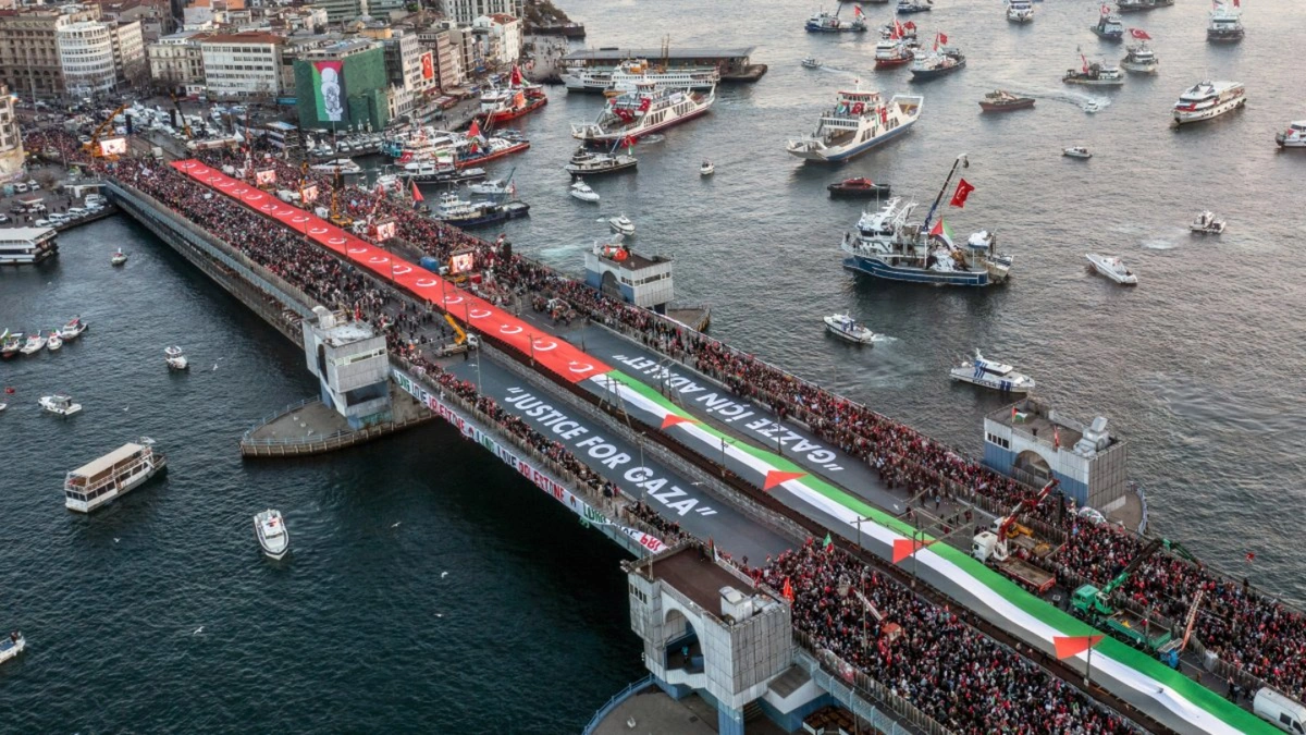 520,000 Rally in Istanbul for Gaza