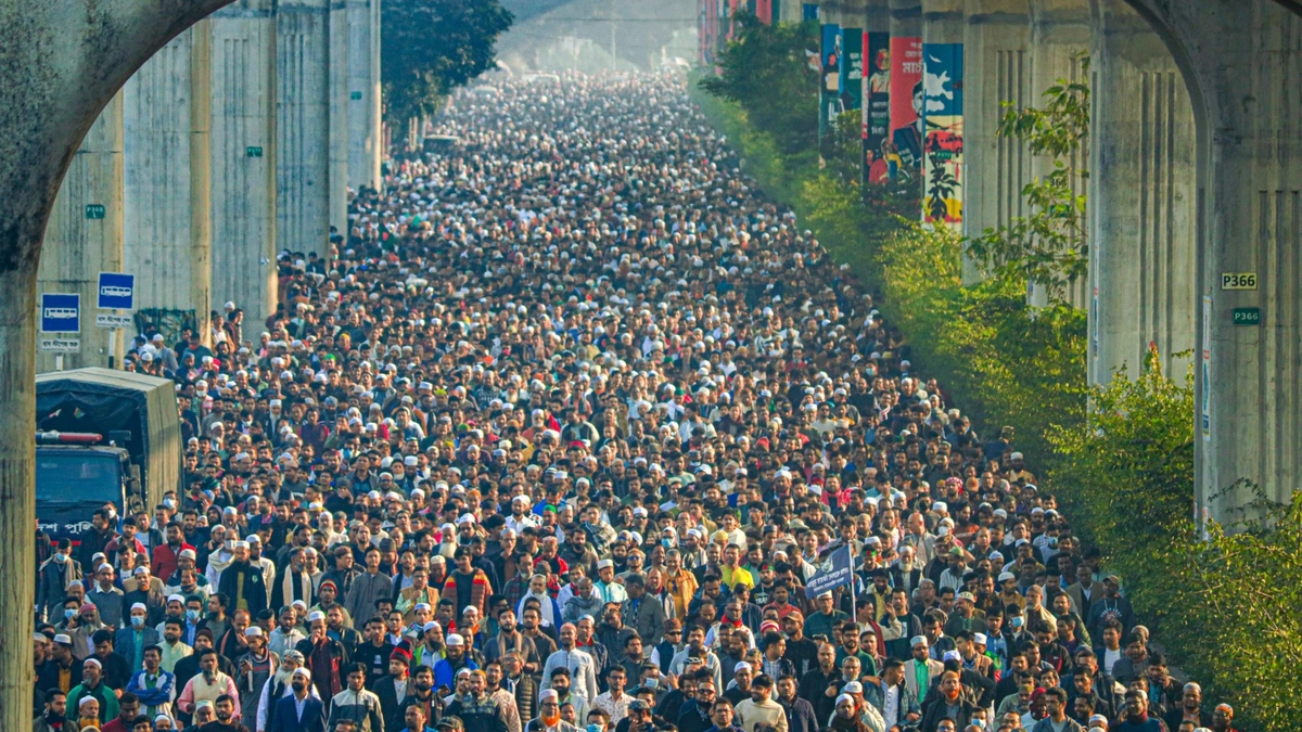 Massive Turnout for Begum Khaleda Zia’s Funeral Prayers