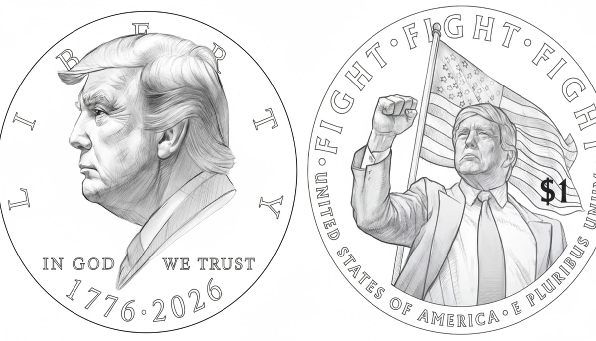 Trump’s Image Appears on U.S. Currency Mock-Up Design