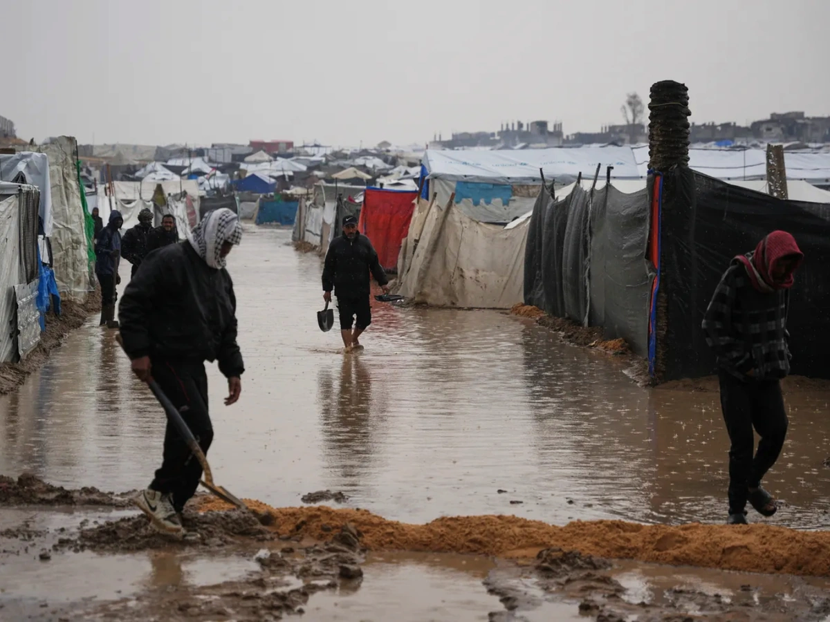 Flooding threatens 40% of Gaza's population