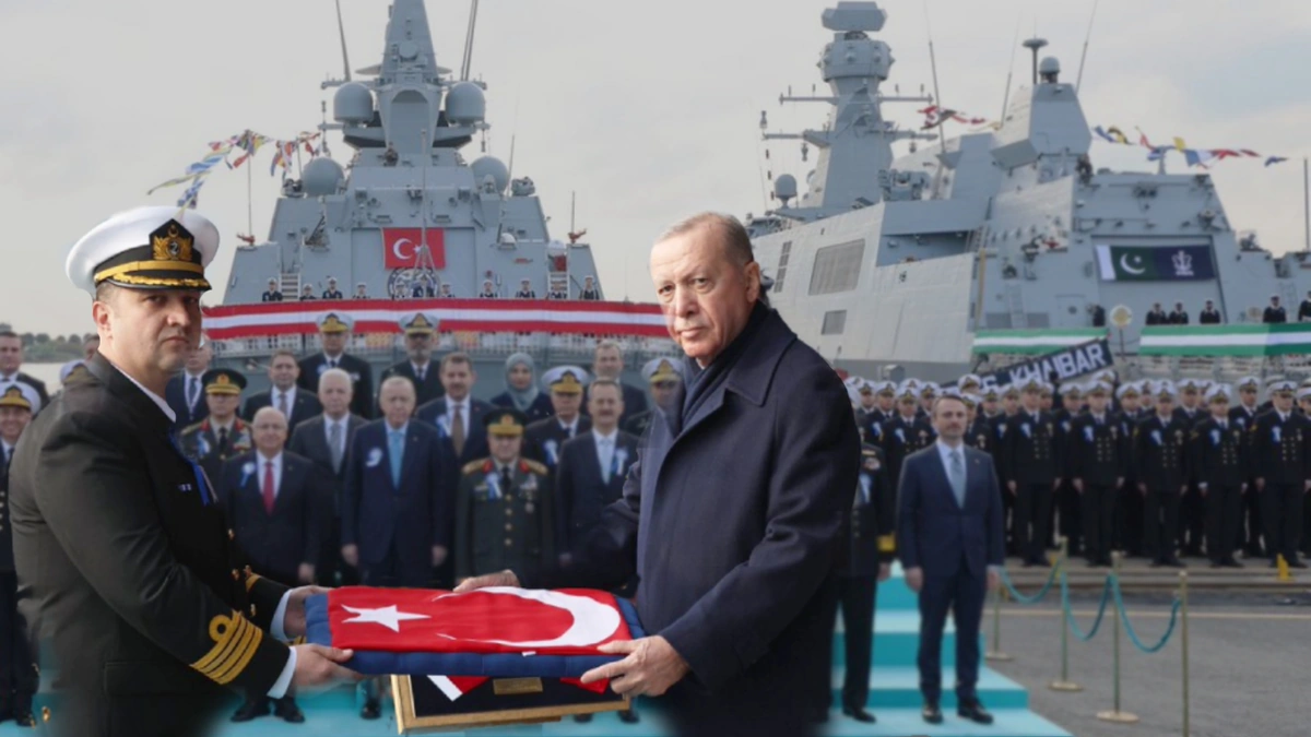 Türkiye Hands Over War Ship to Pakistan