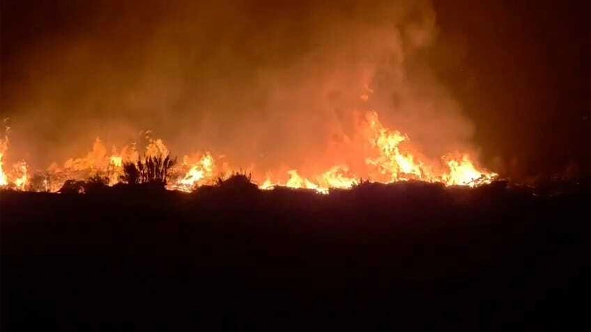 Massive Fire Breaks Out at Materbari Power Plant’s Scrap Yard