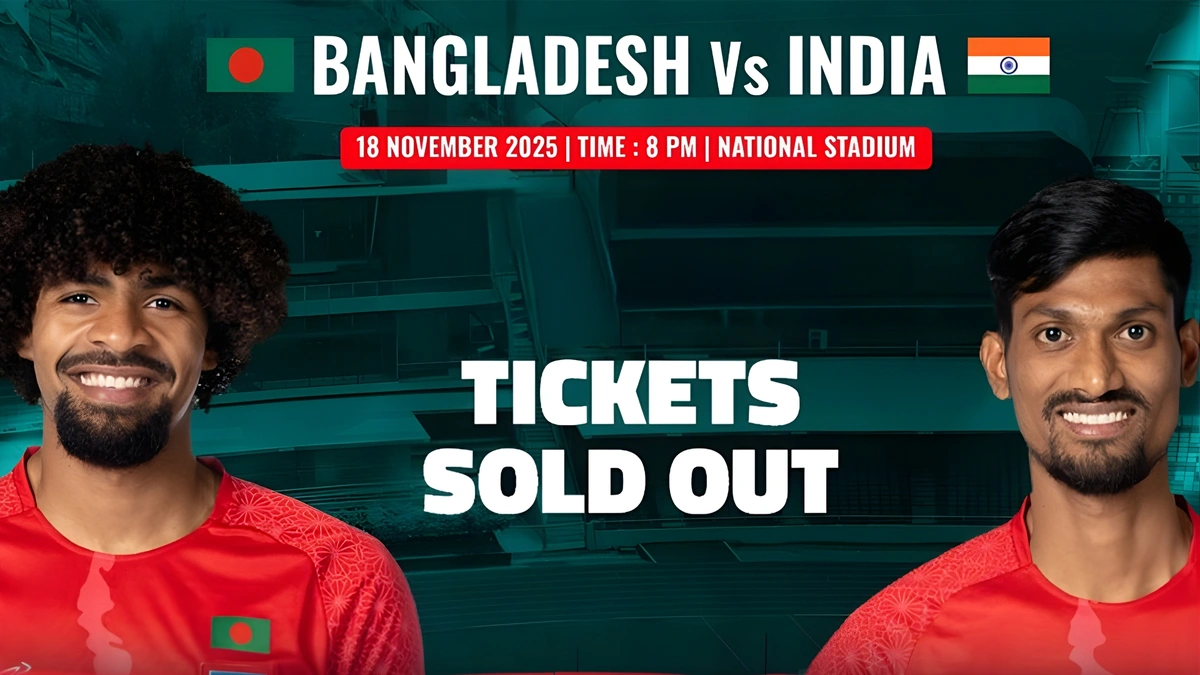 Bangladesh-India match tickets sold out in just 6 minutes!