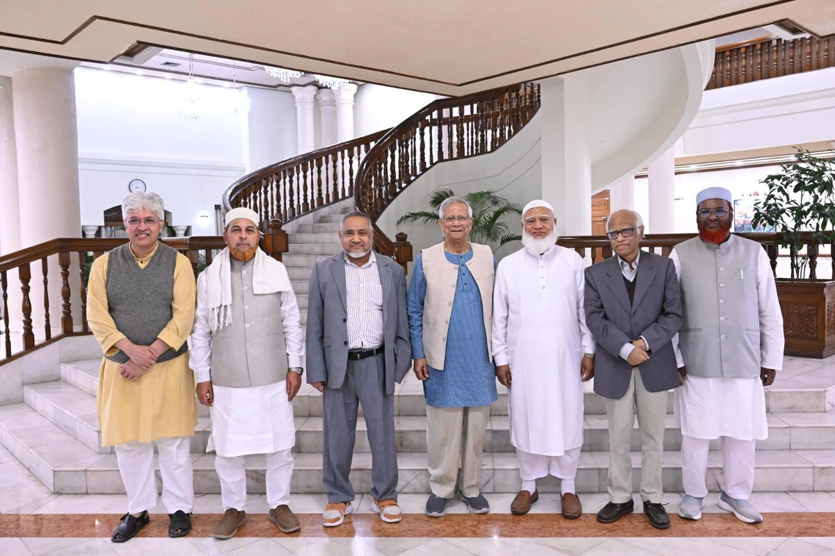 Jamayet-e-Islami Delegation Meets with Chief Adviser Professor Muhammad Yunus