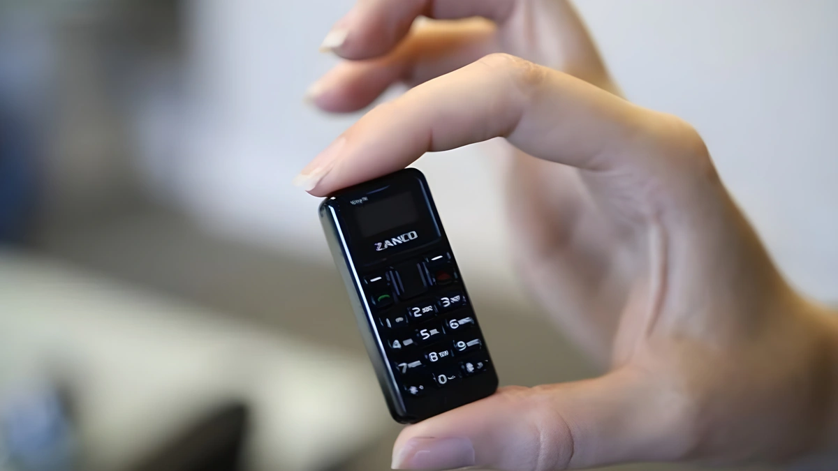 The world’s smallest phone, weighing just 13 grams