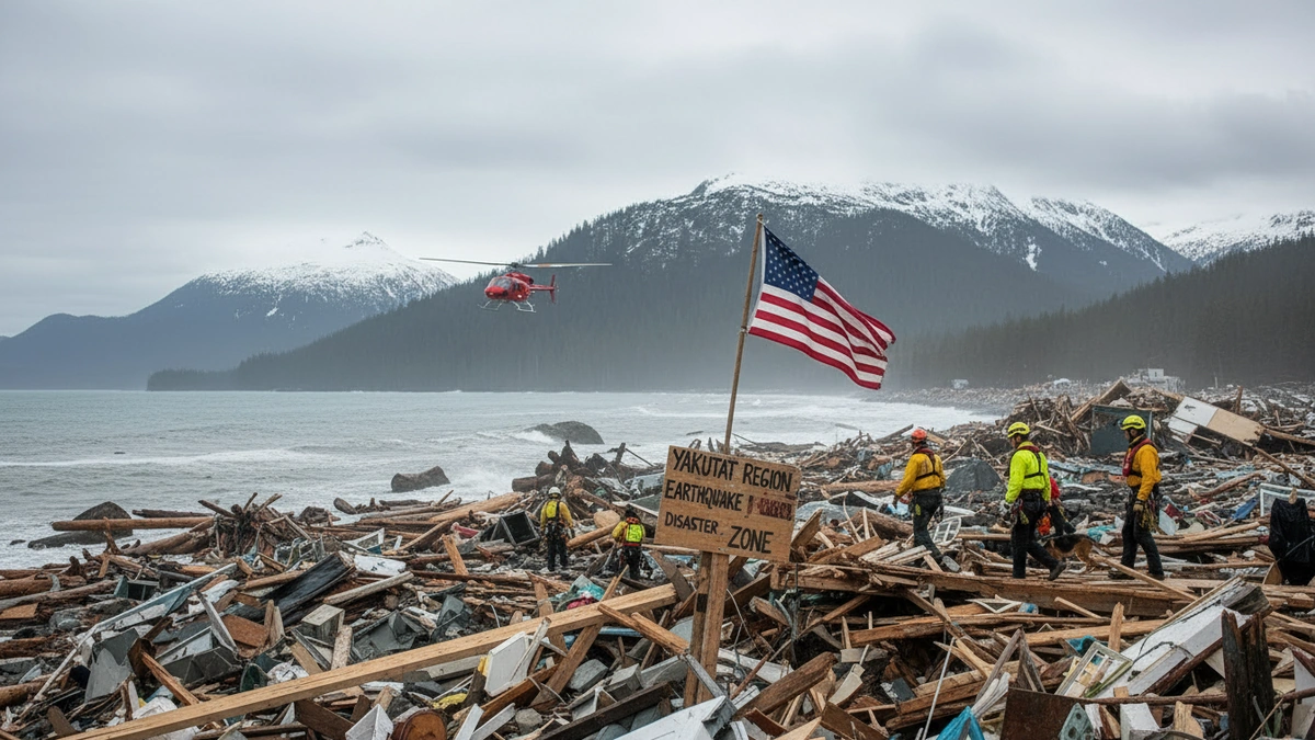 Magnitude 7.0 Quake Hits Alaska’s Yakutat Region