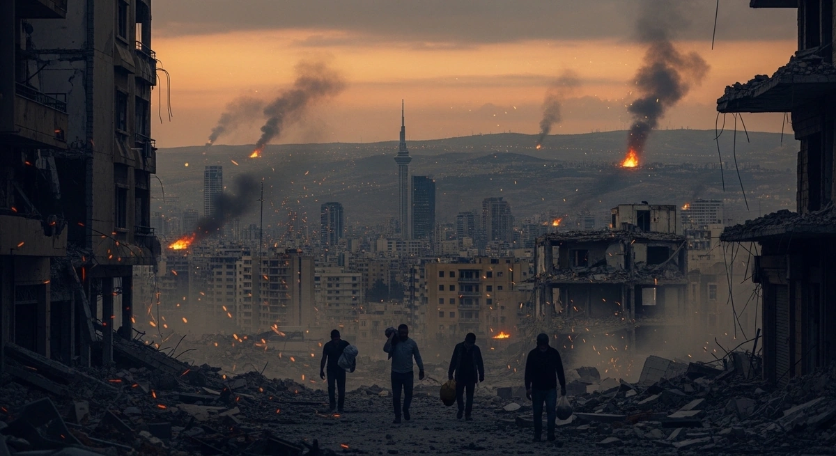 Israeli Strikes Hit Beirut and Southern Lebanon as Displacement Tops One Million