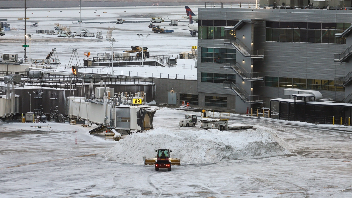 Over 9,000 Flights Canceled in the U.S. Amid Major Winter Storm