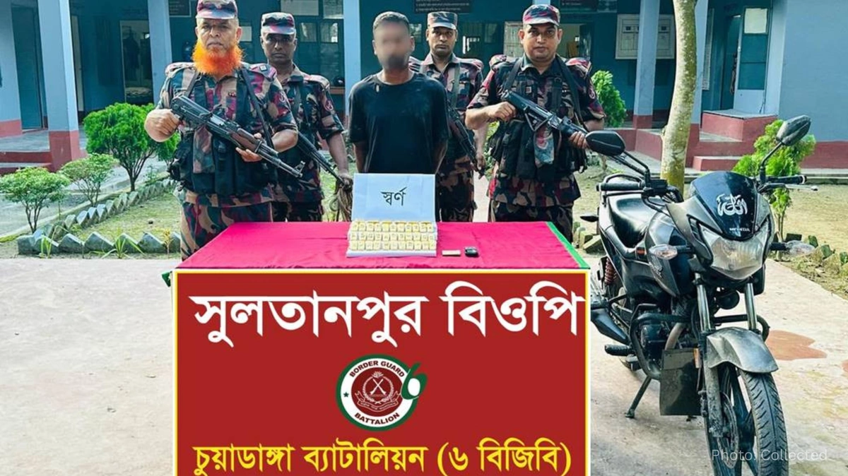 Man Detained With Nearly 7kg Gold Near Chuadanga Border