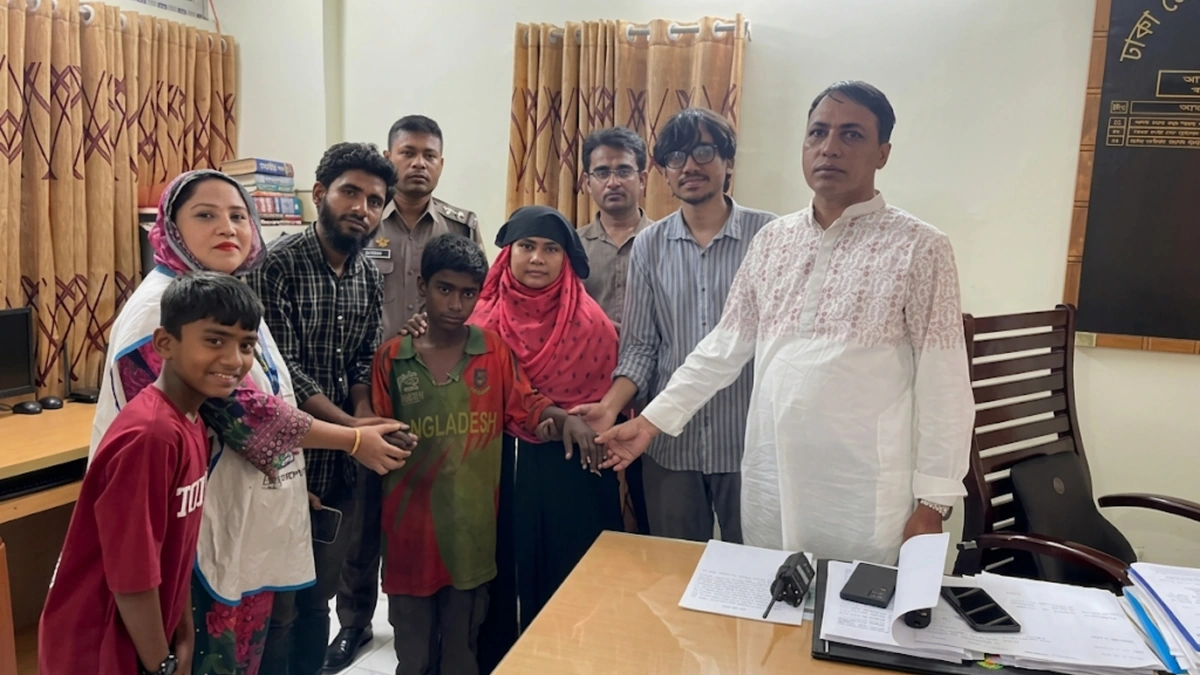 5 Years Later, Lost Child Sayedul Reunites With Family in Heartwarming Dhaka Story
