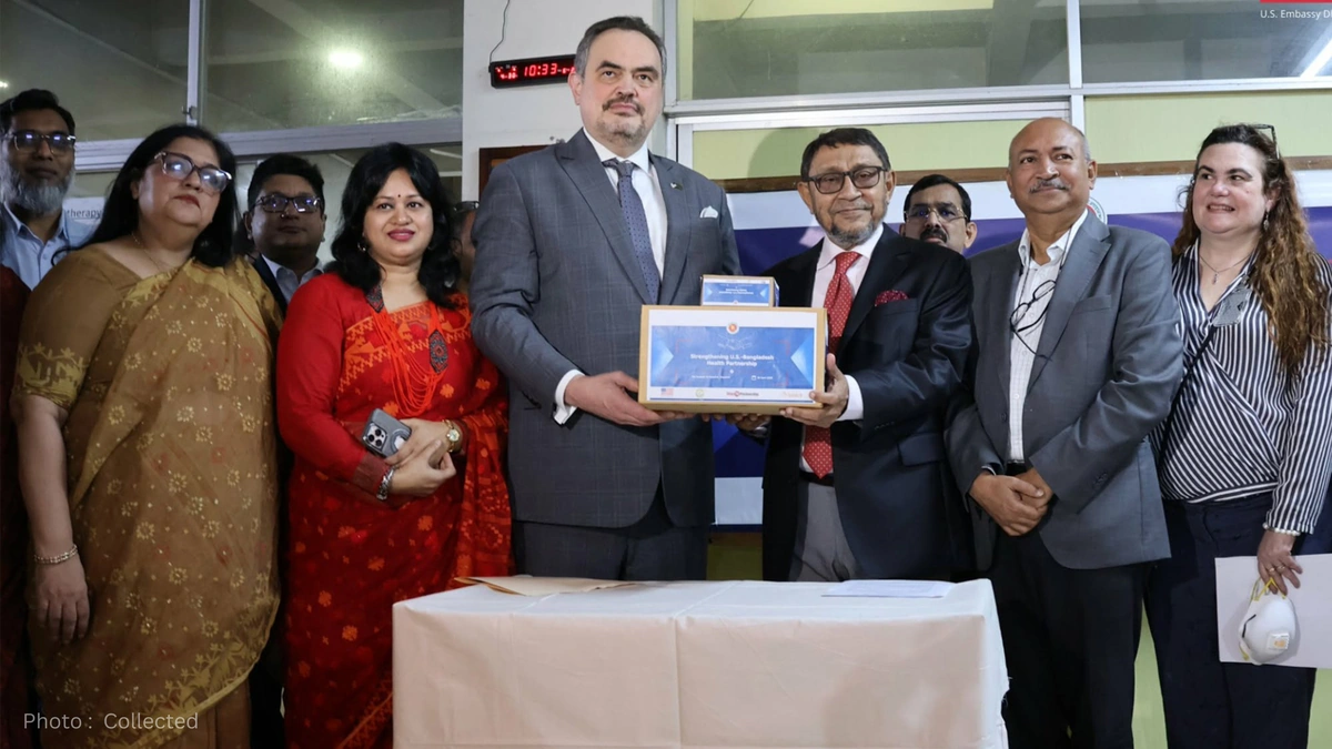 United States Donates 6 Lakh TB Test Kits and Child Medicines to Bangladesh