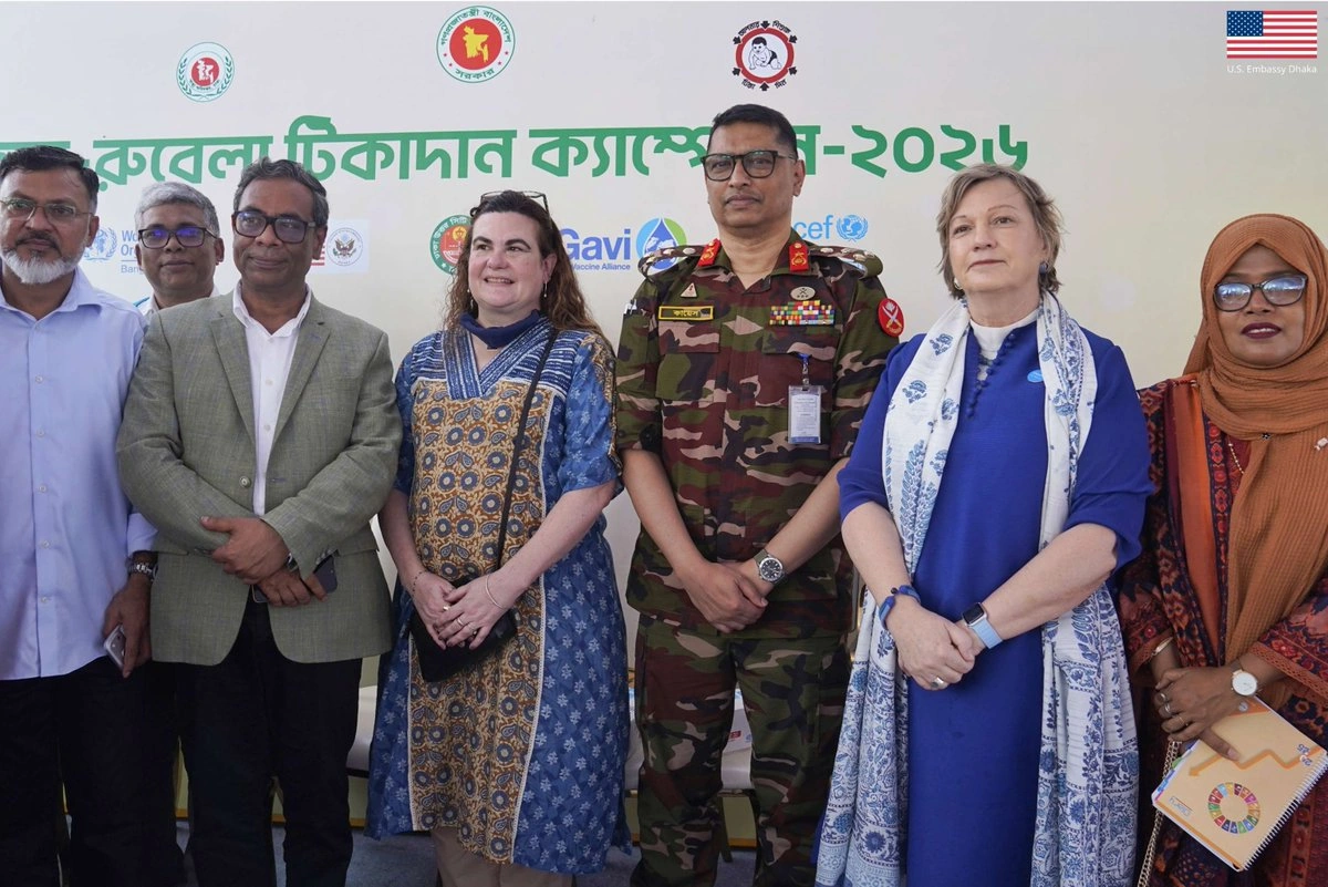 US to Provide 21.9 Million Measles-Rubella Vaccines to Bangladesh