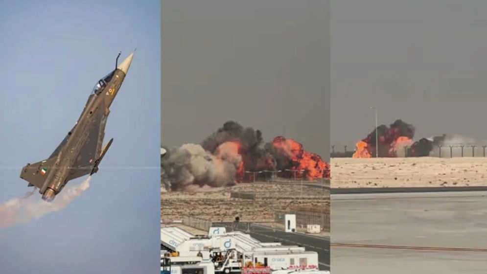 Indian 'Tejas' Fighter Jet Crashes at Dubai Airshow, Pilot Killed