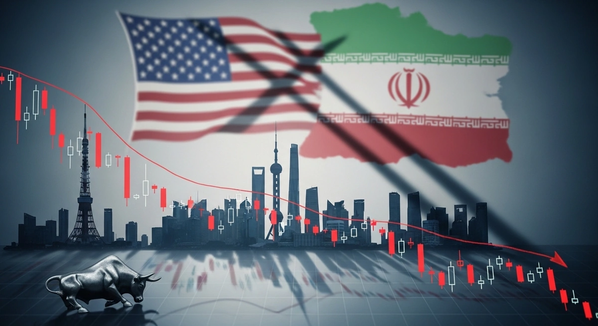 Asian stocks tumble as US-Iran threats deepen market anxiety