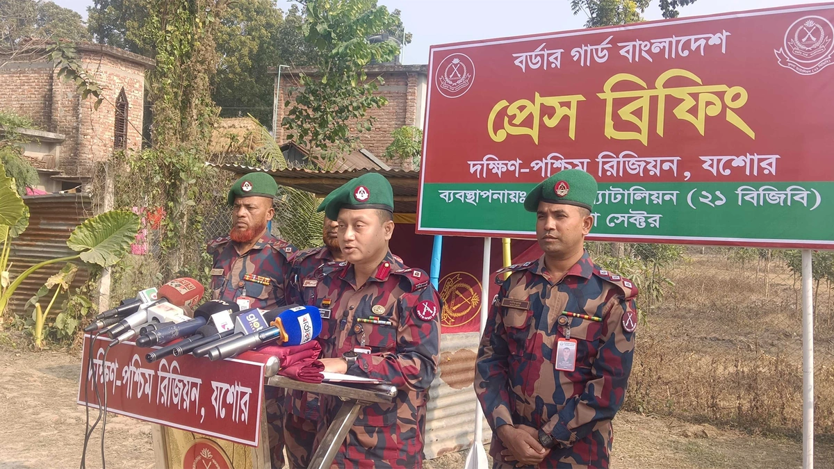 BGB Seizes Goods and Drugs Worth 377 Crore Taka at Jessore Border in One Year