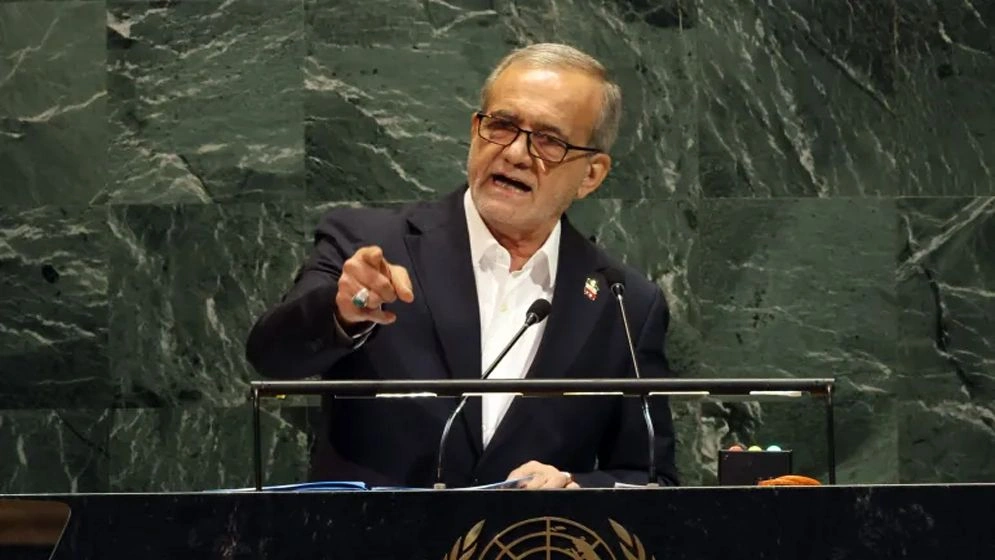 Iran’s president declares the country will never develop nuclear bombs