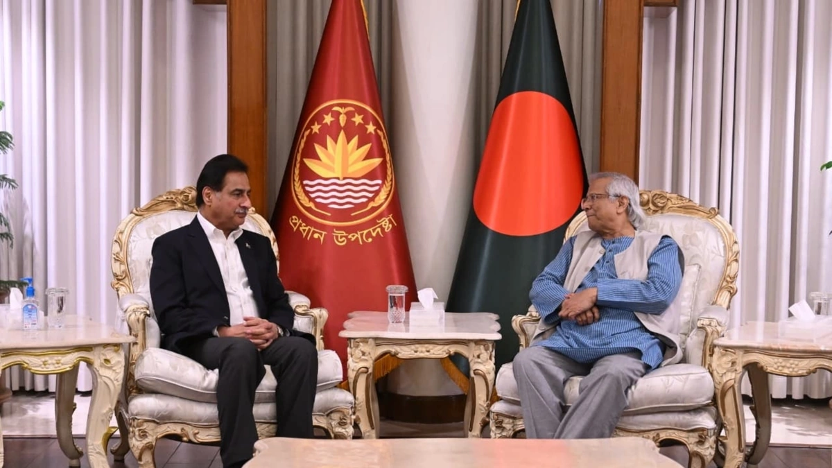 Meeting Between Chief Adviser and Speaker of Pakistan’s National Assembly