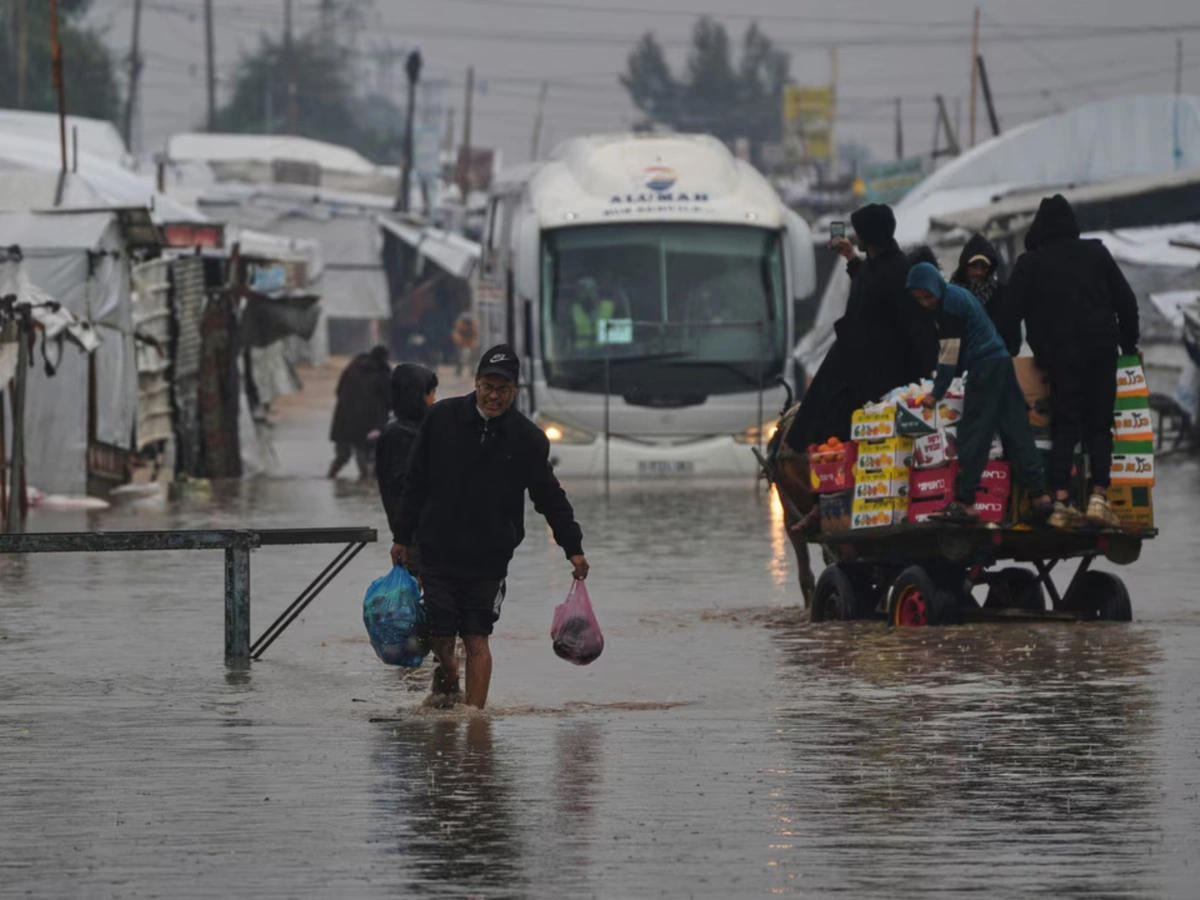 Four Gazans killed in heavy storm and rain