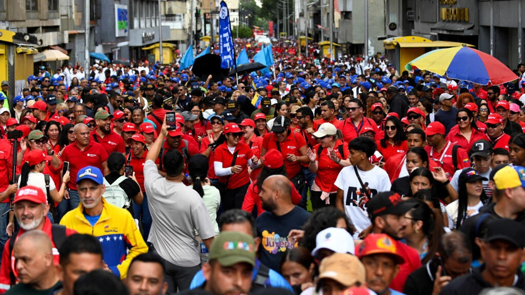 Thousands March in Venezuela to Demand Maduro's Release
