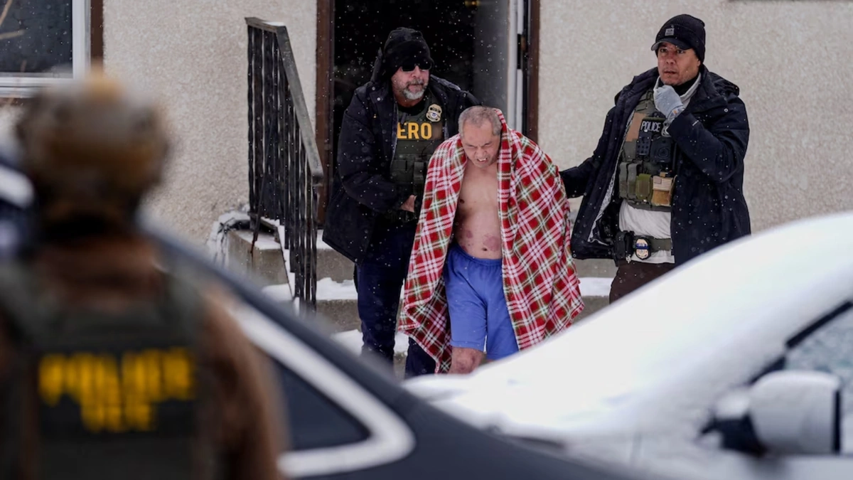 ICE Breaks Into Minnesota Home, Drags Barely Clothed Man Into Snow