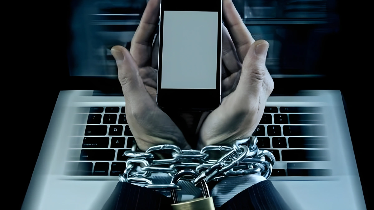 The new generation in the all-consuming grip of mobile phones