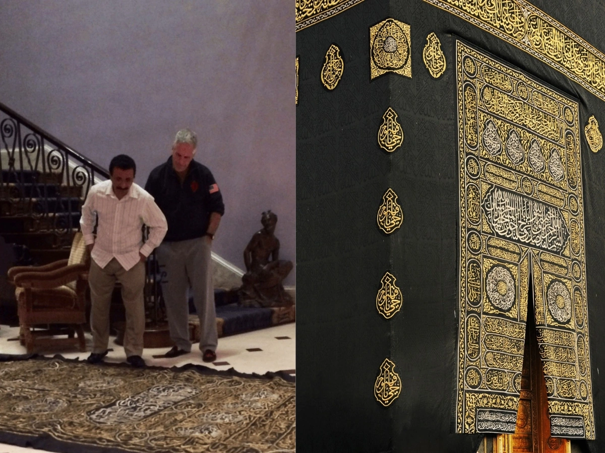 Global Muslim Outrage After Epstein Files Allege Desecration of Sacred Kaaba Cloth