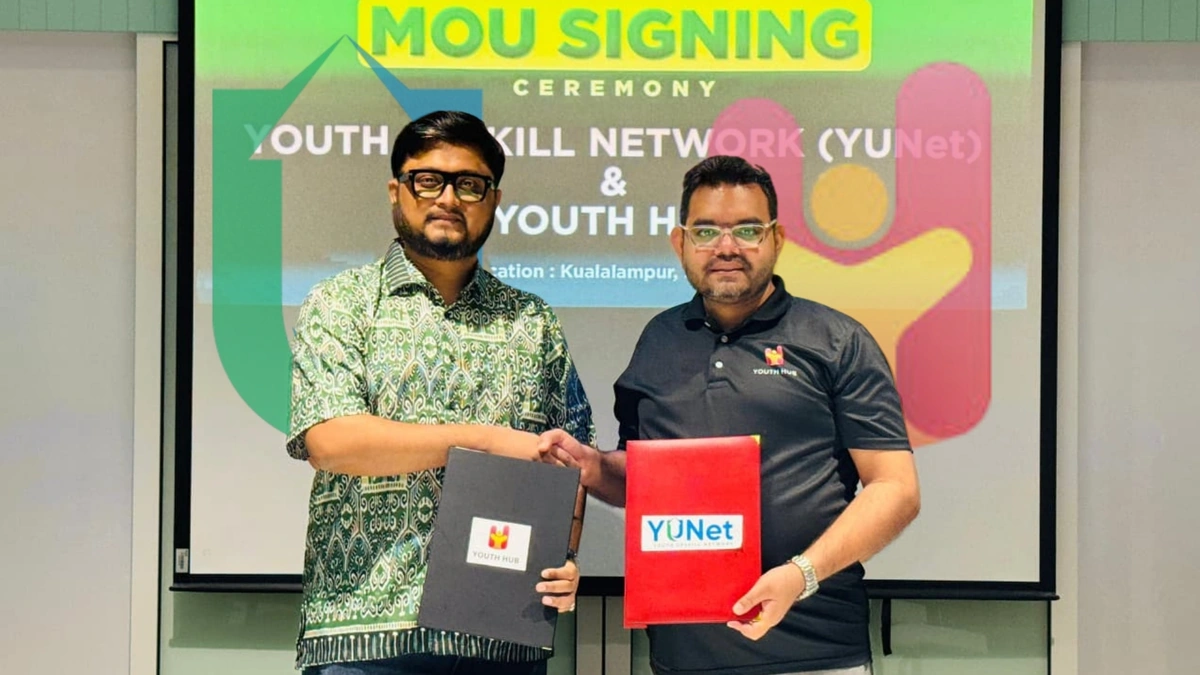 YUNet and Youth Hub Malaysia Sign MoU to Advance Youth Skills and SDGs