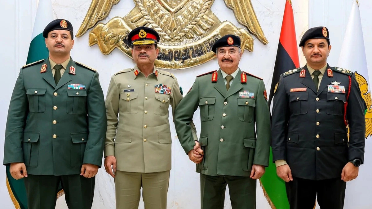 Pakistan Signs $4 Billion Military Equipment Deal with Libyan General Khalifa Haftar